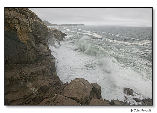 Heavy surf.