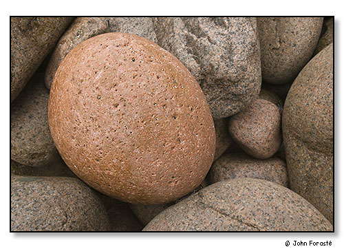 Rocks. Acadia National Park, Maine. October 2006.