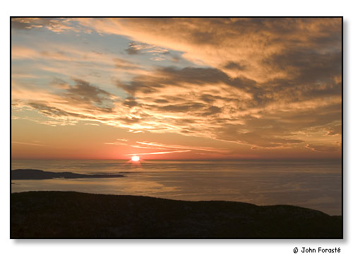 Sunrise.