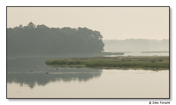 Early morning. Hundred Acre Cove, Barrington, Rhode Island. July 2004.