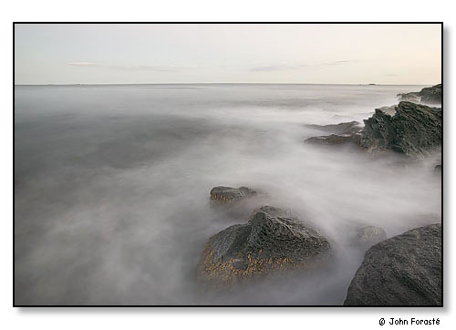 Sachuest Point. Surf and rocks.