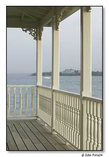 Block Island porch.