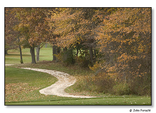 Fall path.