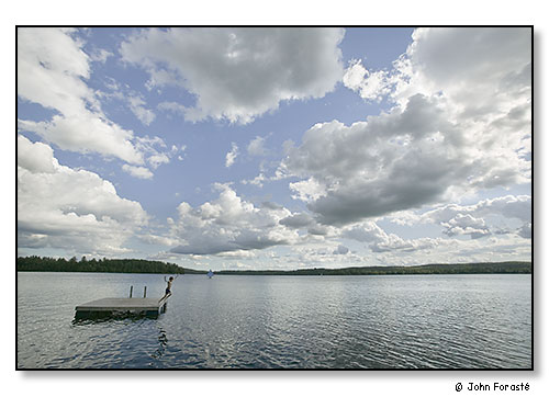 Summer. Lake Caspian, Greensboro, Vermont. August 2006.