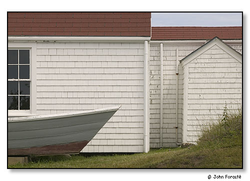 Fishing boat Monhegan Island, Maine. July 2004.