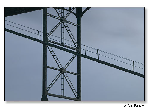 Detail of Mount Hope Bridge.