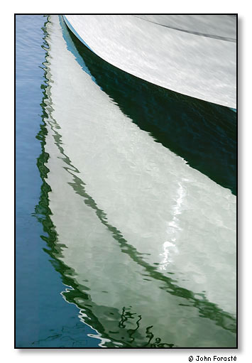 Boat and water detail. May 2006.