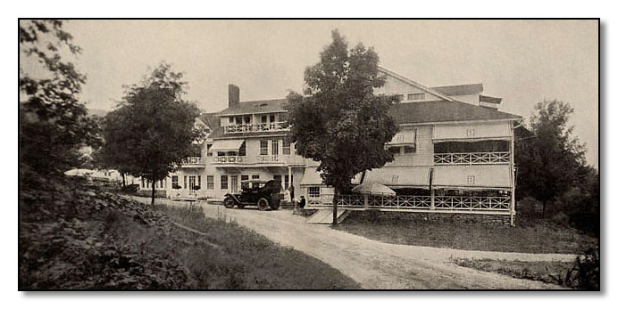 Yama Farms Inn, front, circa 1913